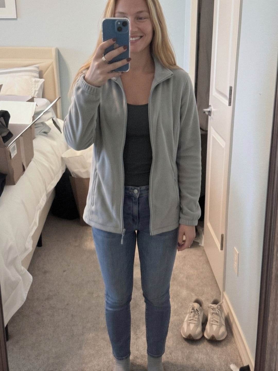 Full zip polar fleece