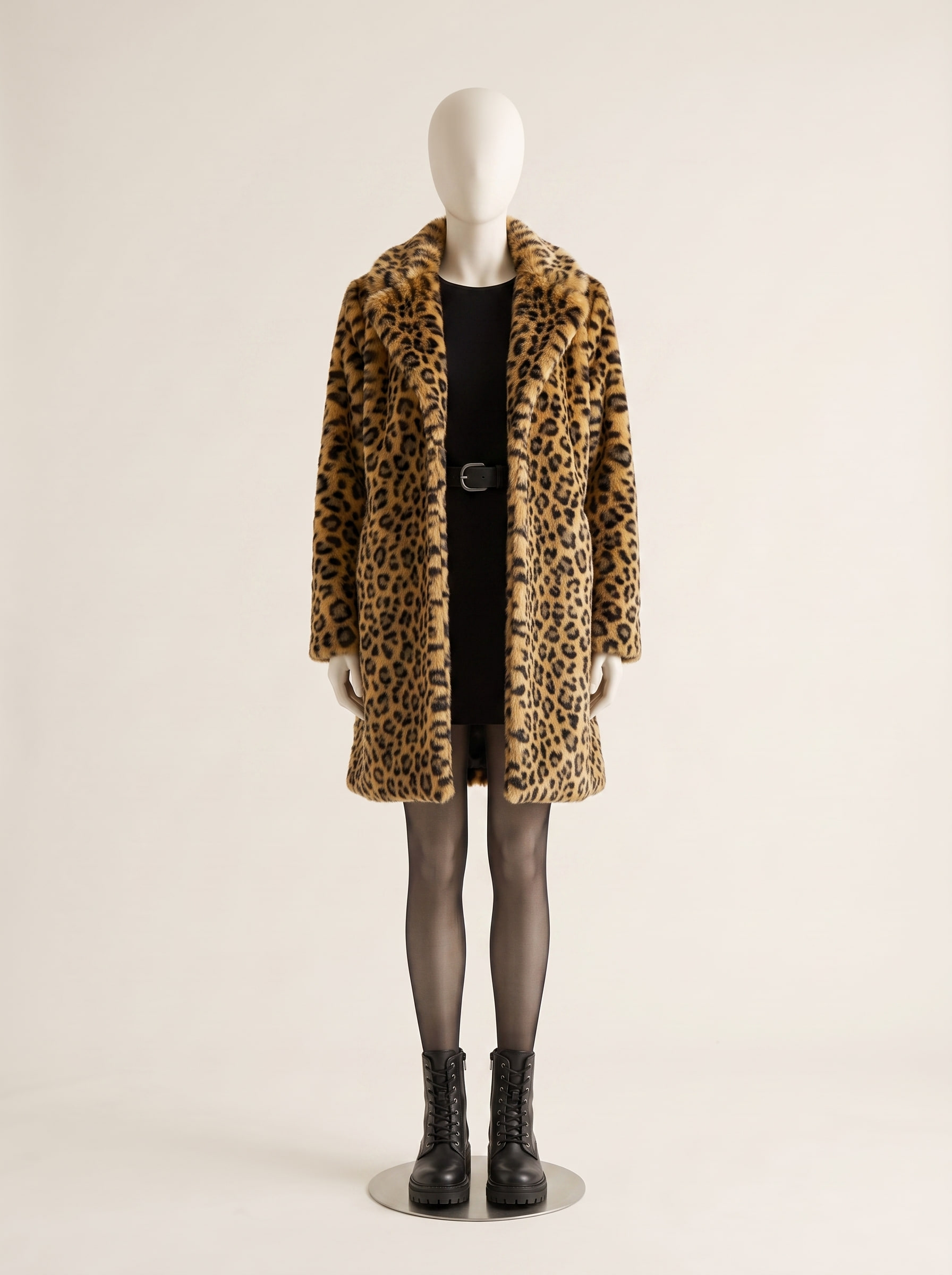 Contessa, a custom faux fur coat by Kroja, made to order